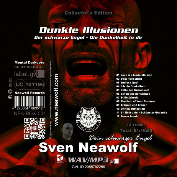 The Black Angel – Dark Illusions [Digital: wav/mp3]